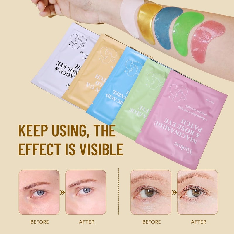 Yeokoe Eye Mask Set - 20 Pairs with Diverse Formulas - Image 4
